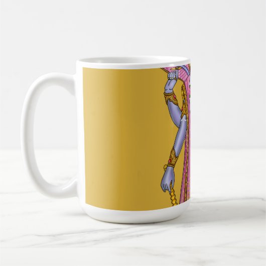 Lord Vishnu Wand Kaffeetasse (Links)