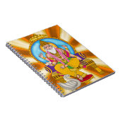 Lord Vishwakarma Notizbuch Notizblock (Rechte Seite)
