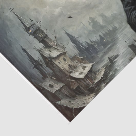 Lord Whiskers from Darkshire - Decoupage - Seidenpapier (Detail)