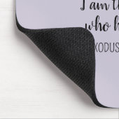 Lord Who Heals Light Purple Simple Christian Mousepad (Ecke)