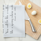 Lord Will Guide You Bible Verse Geschirrtuch (Viertel Falte)