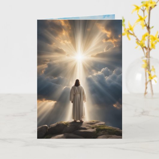 Lord (with quote) karte (Gelbe Blume)