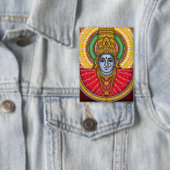 Lord Yellamma Knopf Button (Insitu)