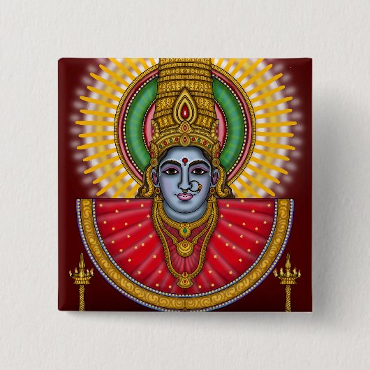 Lord Yellamma Knopf Button (Vorderseite)