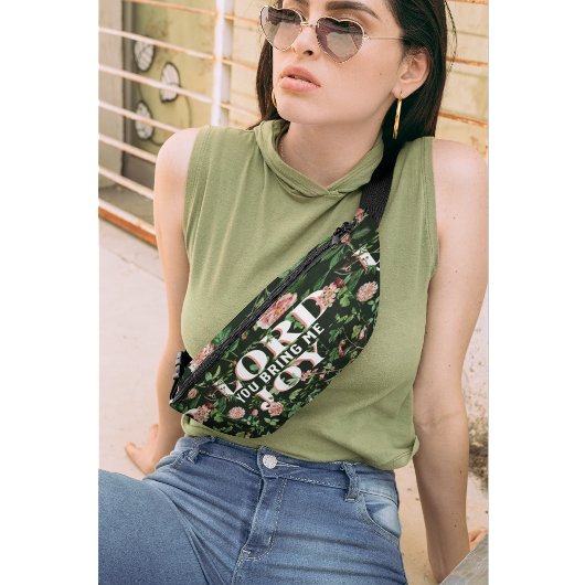 Lord You Bring Me Joy floral Christlich Bauchtasche