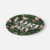Lord You Bring Me Joy floral Christlich Pappteller (Schrägansicht)