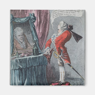 Lordly Elevation, Pub. von Hannah Humphrey, 1802 Magnet