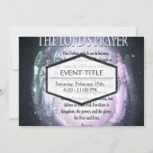 Lord's Gebet Einladung (Rückseite)