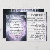 Lord's Gebet Einladung (Vorne/Hinten)