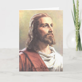 Lord's Gebet für Stärke Karte