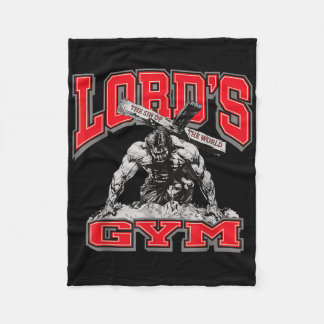 Lords Gym Bankdrücken Die Sünde Der Welt, Christus Fleecedecke