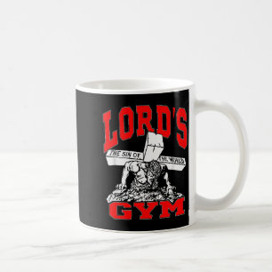 Lords Gym - Lord's Die Sünde der Welt Jesus Kaffeetasse