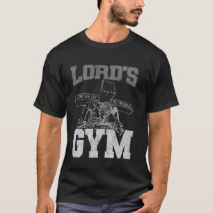 Lords Gym - Lord's Die Sünde der Welt Jesus T-Shirt