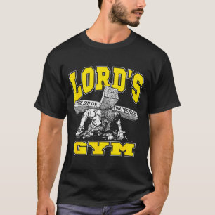 Lords Gym - Lord's Die Sünde der Welt Jesus T-Shirt