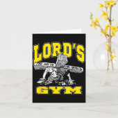 Lords Gym - Lord's The Sin Of World Jesus Karte (Gelbe Blume)