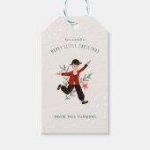 Lords Leaping | 12 Weihnachtsfeiertag Geschenkanhänger (Vorderseite)