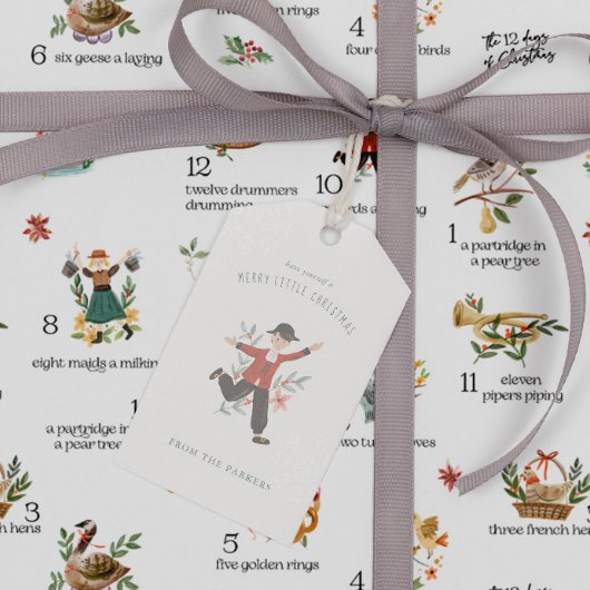 Lords Leaping | 12 Weihnachtsfeiertag Geschenkanhänger