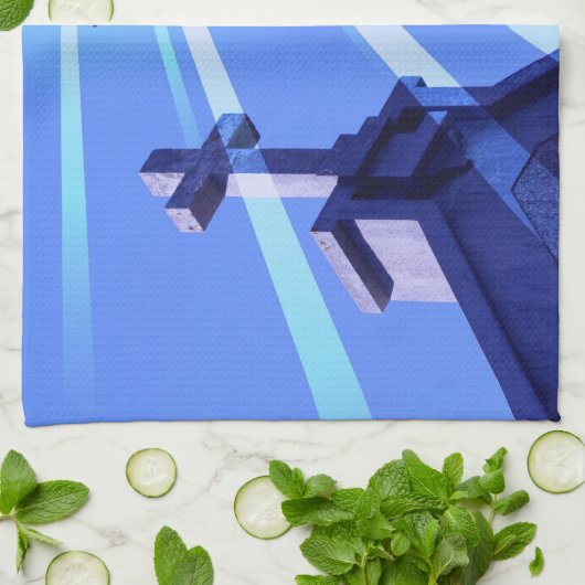 Lord's Prayer Design Handtuch (Gefaltet)