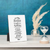 Lord's Prayer Fotoplatte (Seite)