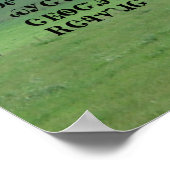 Lord's Prayer in Cherokee Characters Poster (Ecke)