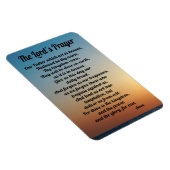 Lord's Prayer Kühlschrank Magnet (Rechte Seite)