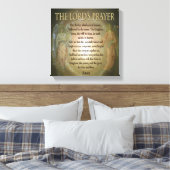 Lord's Prayer Leinwanddruck (Insitu (Schlafzimmer))