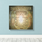 Lord's Prayer Leinwanddruck (Insitu (Holzboden))