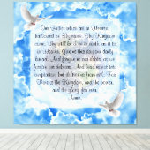 Lord's Prayer Leinwanddruck (Insitu (Holzboden))