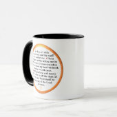 Lords Prayer Mug Tasse (Vorderseite Links)
