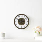 Lord's Prayer Number - Arabische Kalligraphie Runde Wanduhr (Zuhause)