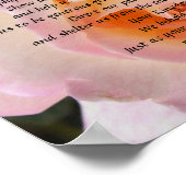 Lord's Prayer Poster (Ecke)