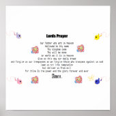 Lord's Prayer Poster (Vorne)