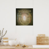 Lord's Prayer Poster (Küche)