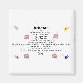 Lord's Prayer Poster Magnet (Vorne)