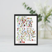 Lord's Prayer Postkarte (Stehend Vorderseite)