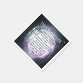 Lord's Prayer Serviette (Ecke)