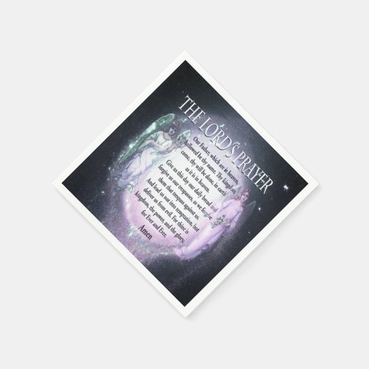 Lord's Prayer Serviette (Ecke)