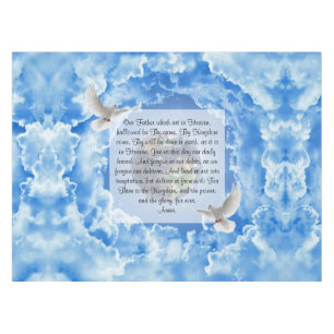 Lord's Prayer Tischdecke