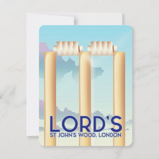 Lord's St John's Wood, London (Rückseite)