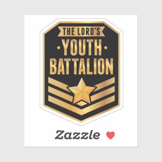Lords Youth Battalion Sticker (Blatt)