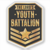 Lords Youth Battalion Sticker (Vorderseite)