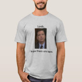 Lordy James Comey T-Shirt (Vorderseite)