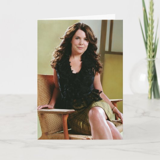 Lorelai Gilmore Portrait Karte (Vorderseite)