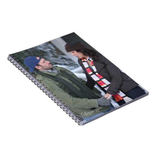 Lorelai & Luke Holding Hand in Hand Notizblock (Rechte Seite)