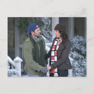 Lorelai & Luke Holding Hand in Hand Postkarte