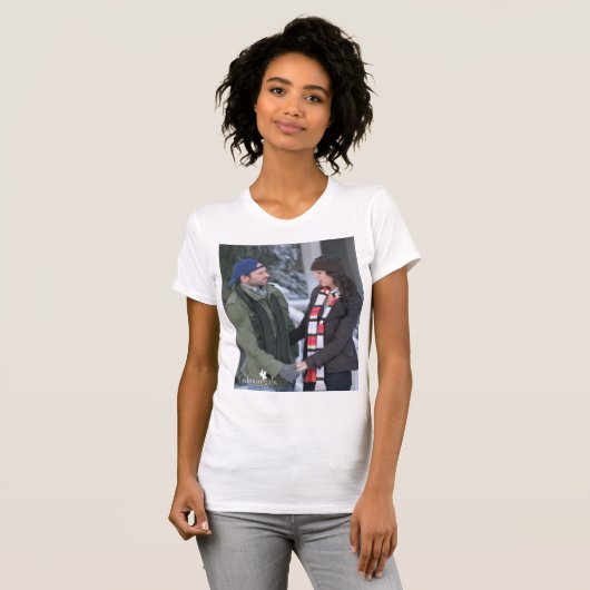 Lorelai & Luke Holding Hand in Hand T-Shirt (Vorne ganz)