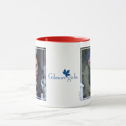 Lorelai & Luke Holding Hand in Hand Tasse (Zentrum)