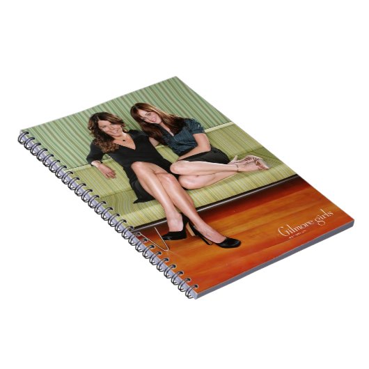 Lorelai & Rory Auf Couchportrait sitzen Notizblock (Rechte Seite)