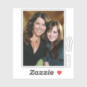 Lorelai & Rory Nah-Up-Portrait Aufkleber (Blatt)