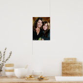 Lorelai & Rory Nah-Up-Portrait Poster (Küche)